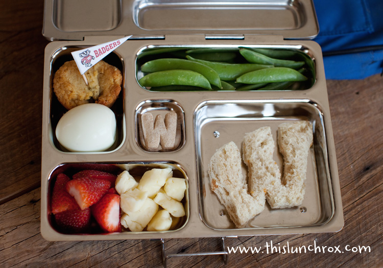 Wisconsin Badger lunch by This Lunch Rox